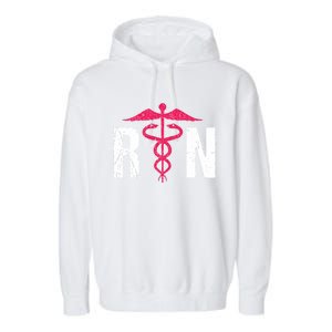 Nurse Gift Cute Garment-Dyed Fleece Hoodie