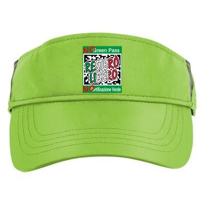 No Green Certification No Green Pass I Will Stay Free Gift Adult Drive Performance Visor