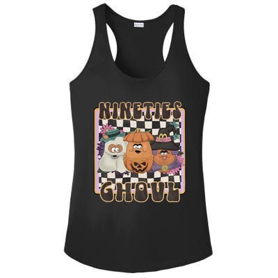 Nineties Ghoul Chicken Nugget Halloween 90S Nostalgia Gift Ladies PosiCharge Competitor Racerback Tank