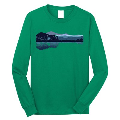 Nature Guitar Cute Music Environment Lovers Tee Gift Long Sleeve Shirt