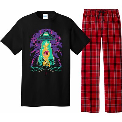 National Genetic DNA Day UFO Believe Woman Pajama Set