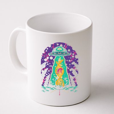 National Genetic DNA Day UFO Believe Woman Coffee Mug