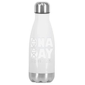 National Genetic DNA Day Woman Cute Stainless Steel Insulated Water Bottle