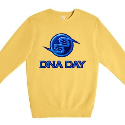 National Genetic DNA Day Woman Gift Premium Crewneck Sweatshirt