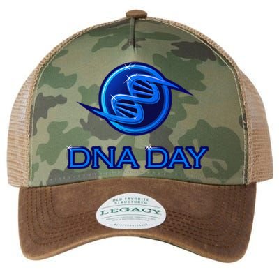 National Genetic DNA Day Woman Gift Legacy Tie Dye Trucker Hat