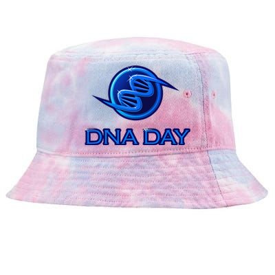 National Genetic DNA Day Woman Gift Tie-Dyed Bucket Hat