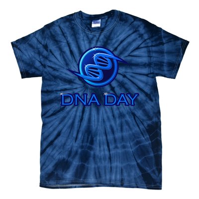 National Genetic DNA Day Woman Gift Tie-Dye T-Shirt