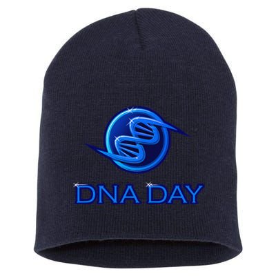 National Genetic DNA Day Woman Gift Short Acrylic Beanie