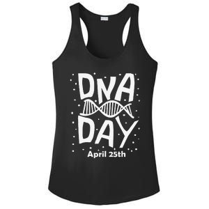 National Genetic DNA Day Woman Ladies PosiCharge Competitor Racerback Tank