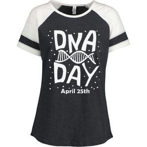 National Genetic DNA Day Woman Enza Ladies Jersey Colorblock Tee