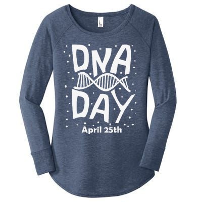 National Genetic DNA Day Woman Women's Perfect Tri Tunic Long Sleeve Shirt