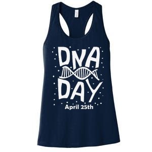 National Genetic DNA Day Woman Women's Racerback Tank