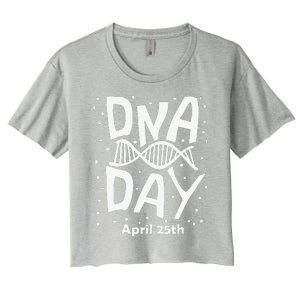 National Genetic DNA Day Woman Women's Crop Top Tee