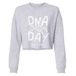 National Genetic DNA Day Woman Cropped Pullover Crew