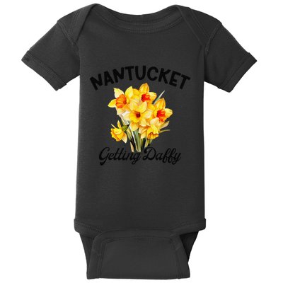 Nantucket Getting Daff.Y Daffodils Festival Baby Bodysuit