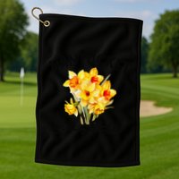 Nantucket Getting Daff.Y Daffodils Festival Golf Towel