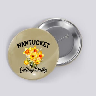 Nantucket Getting Daff.Y Daffodils Festival Button