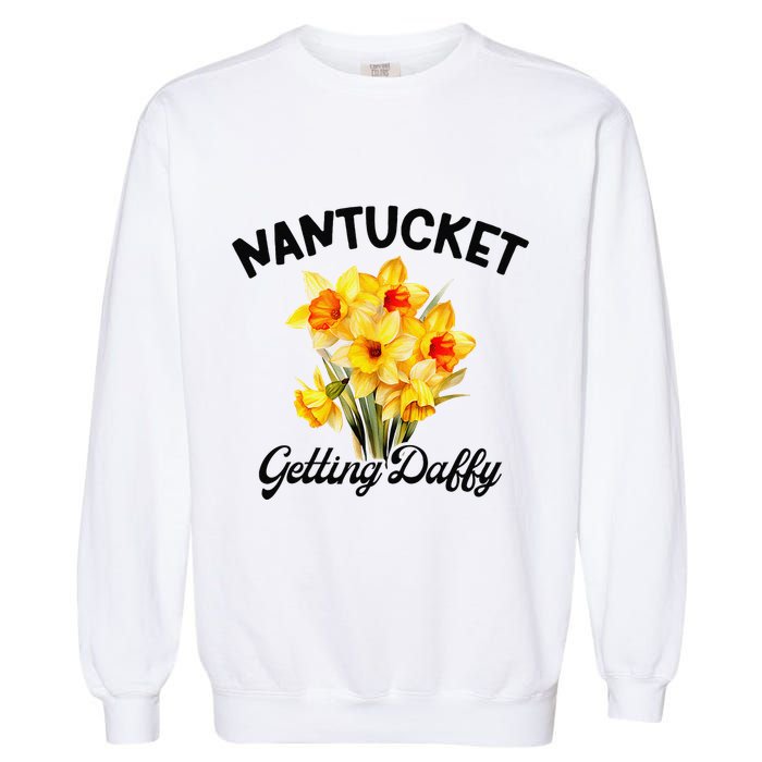 Nantucket Getting Daff.Y Daffodils Festival Garment-Dyed Sweatshirt