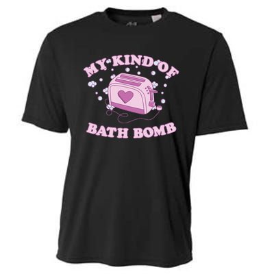 Nu Goth Dark Humour Goth Aesthetic My Kind Of Bath Bomb Cooling Performance Crew T-Shirt