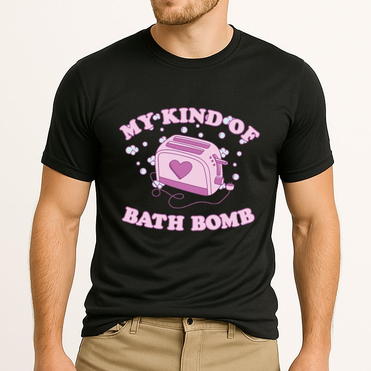 Nu Goth Dark Humour Goth Aesthetic My Kind Of Bath Bomb Cooling Performance Crew T-Shirt