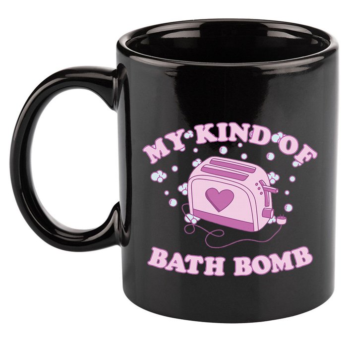 Nu Goth Dark Humour Goth Aesthetic My Kind Of Bath Bomb 11oz C Handle Ceramic Mug