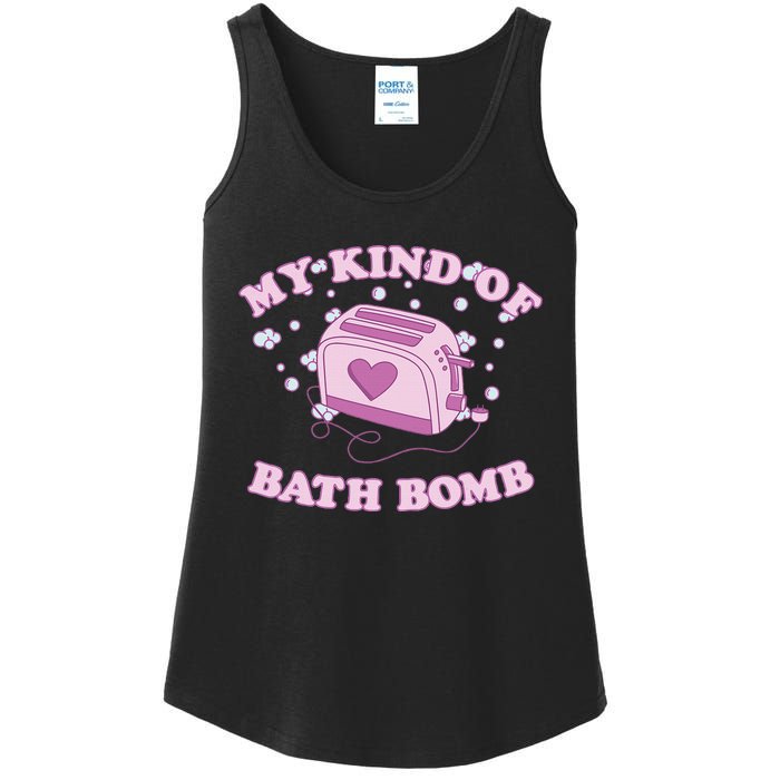 Nu Goth Dark Humour Goth Aesthetic My Kind Of Bath Bomb Ladies Essential Tank