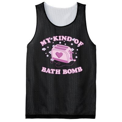 Nu Goth Dark Humour Goth Aesthetic My Kind Of Bath Bomb Mesh Reversible Basketball Jersey Tank