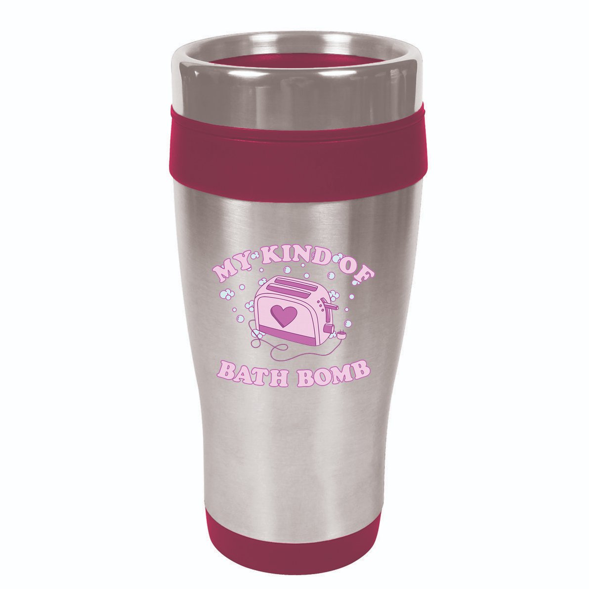 Nu Goth Dark Humour Goth Aesthetic My Kind Of Bath Bomb 16oz Travel Tumbler