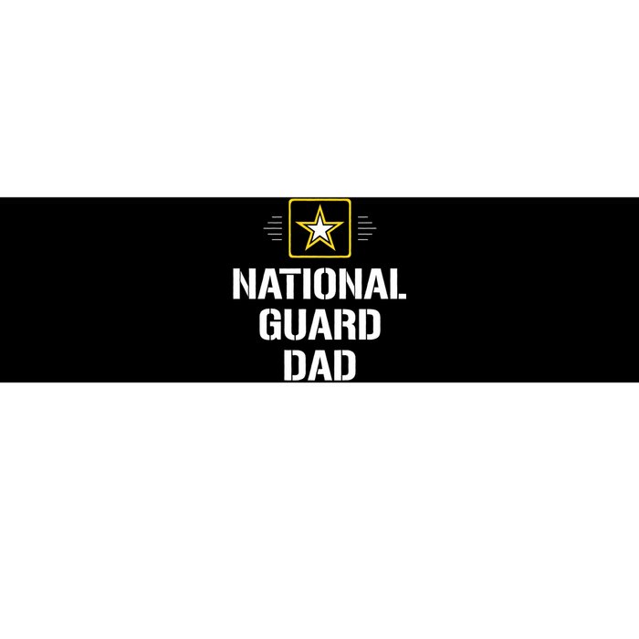 National Guard Dad Bumper Sticker