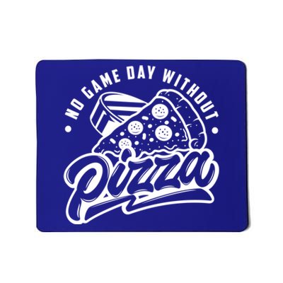 No Game Day Without Pizza Hockey Fan Great Gift Mousepad