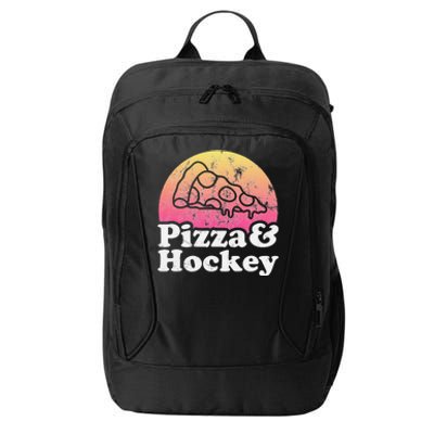 No Game Day Without Pizza, Hockey Fan City Backpack