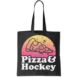 No Game Day Without Pizza, Hockey Fan Tote Bag