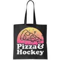 No Game Day Without Pizza, Hockey Fan Tote Bag