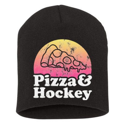 No Game Day Without Pizza, Hockey Fan Short Acrylic Beanie