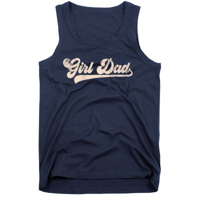 New Girl Dad of Girl Daddy Gifts Father's Day Tank Top