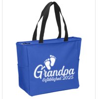 New Grandpa Established 2025 Family Zip Tote Bag