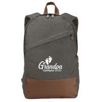 New Grandpa Established 2025 Family Cotton Canvas Backpack