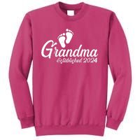 New Grandma Established 2024 Family Sweatshirt