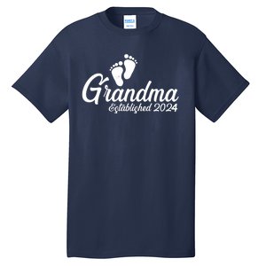 New Grandma Established 2024 Family Tall T-Shirt