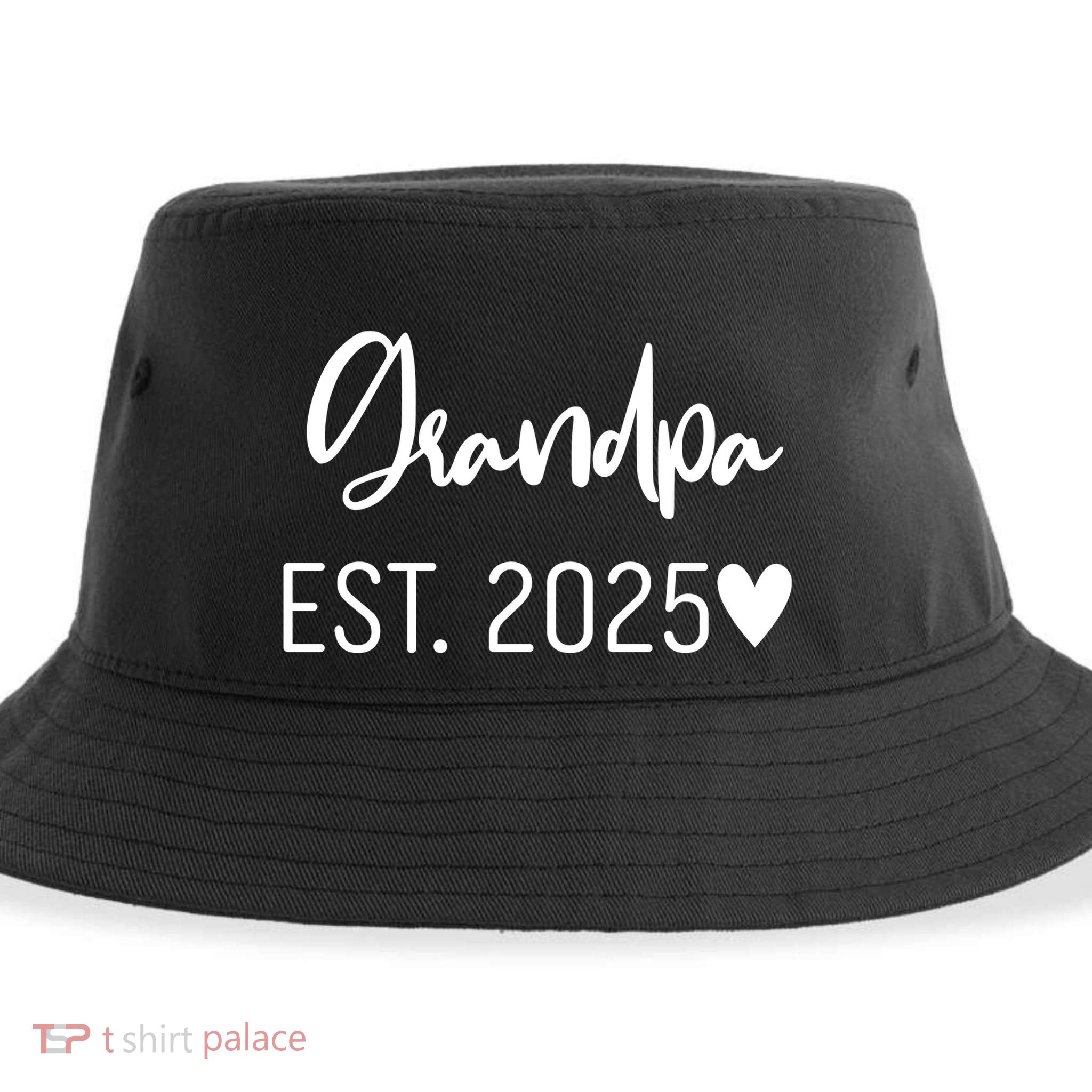 New Grandpa Est. 2025 Sustainable Bucket Hat