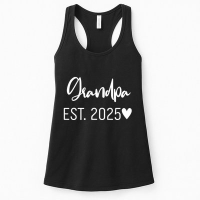 New Grandpa Est. 2025 Womens Tank Top