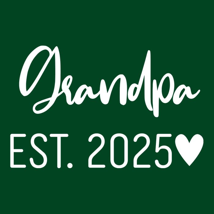 New Grandpa Est. 2025 Cooling Performance Crew T-Shirt