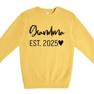 New Grandma Est. 2025 Premium Crewneck Sweatshirt