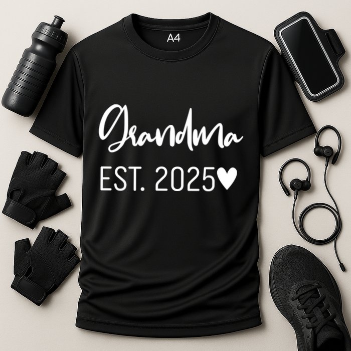 New Grandma Est. 2025 Cooling Performance Crew T-Shirt
