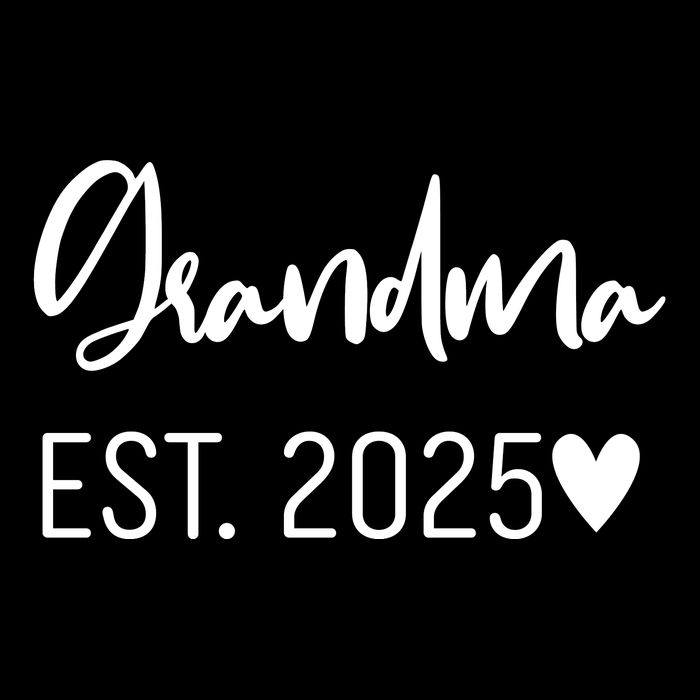 New Grandma Est. 2025 Tall T-Shirt