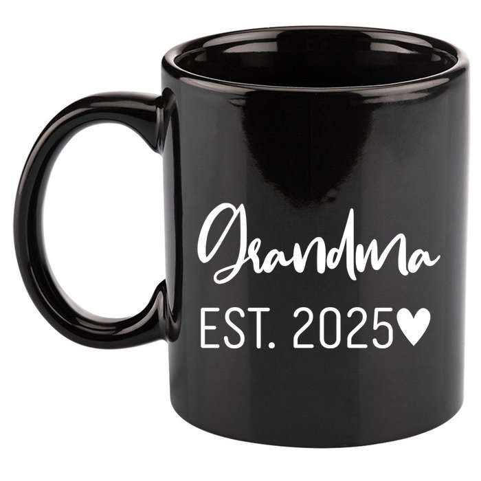 New Grandma Est. 2025 11oz C Handle Ceramic Mug