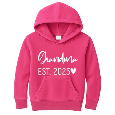 New Grandma Est. 2025 Kids Hoodie