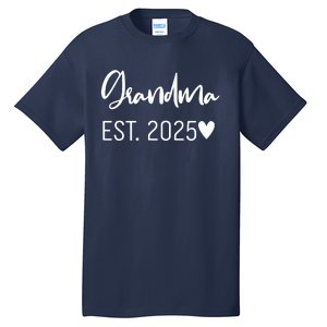 New Grandma Est. 2025 Tall T-Shirt