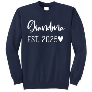 New Grandma Est. 2025 Tall Sweatshirt