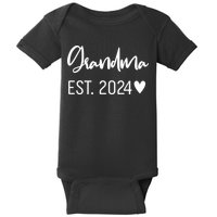 New Grandma Est. 2024 Baby Bodysuit